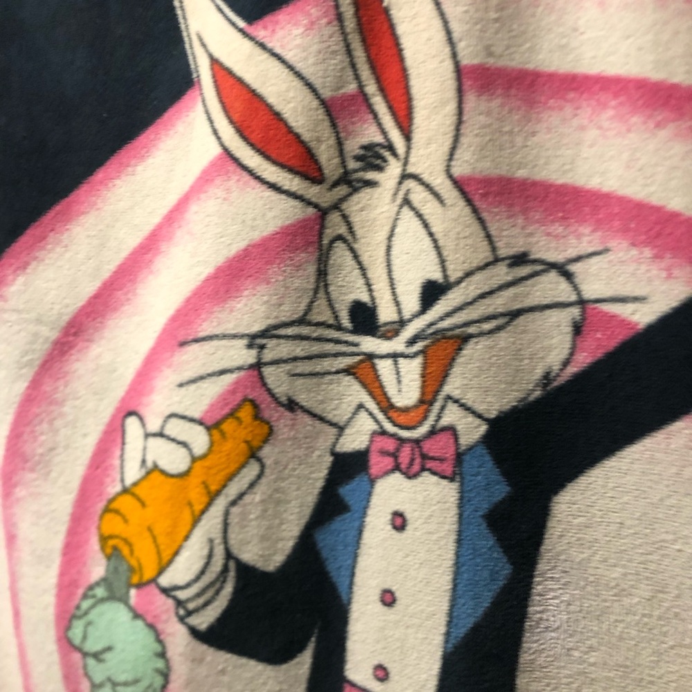 Bugs Bunny Cartoon Character Bath Towel - Multicolor